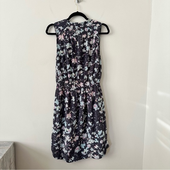 REBECCA Taylor-Floral Silk Blend Midi Dress (Size:4) - Picture 2 of 15